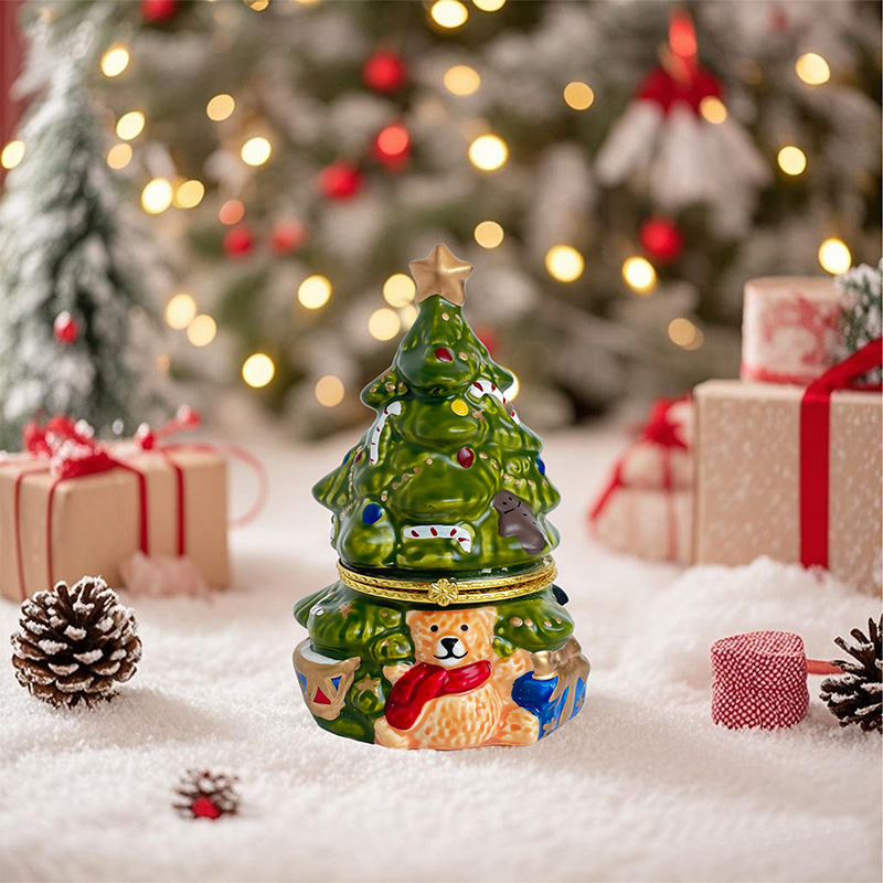 Wishing Tree Bear Cute Scented Candle Christmas Gift Natural Soy Wax