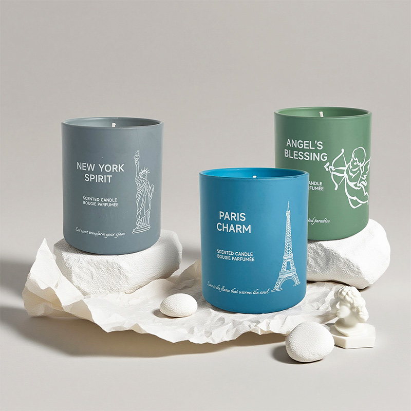 Romantic City Soy Wax Scented Candle – Long-Lasting, Soothing Aroma