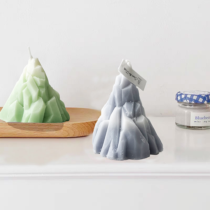 Iceberg-Shaped Creative Pillar Scented Candle Natural Soy Wax