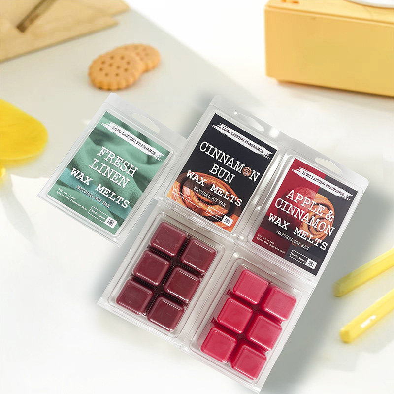 Colorful Handmade Scented Wax Melts Custom Logo Pure Natural Soy Wax
